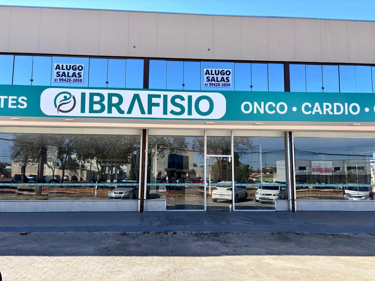 Fachada da unidade Ibrafisio no Gama